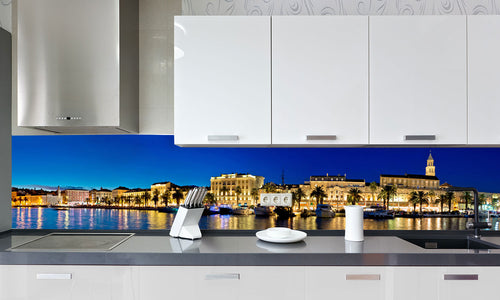 Paneli za kuhinje Split  -  Stakleni / PVC ploče / Pleksiglas -  sa printom za kuhinju, Zidne obloge PKU332