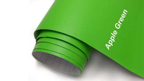 Zelena PVC samoljepljiva folija
