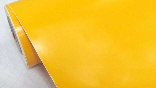 Žuta PVC samoljepljiva folija