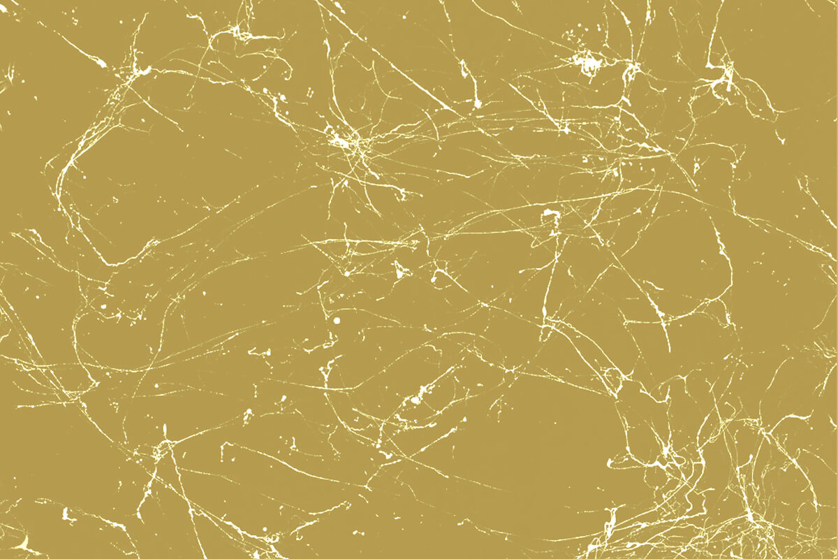 Epoxy pod Ochre Yellow & Marble White - EP041