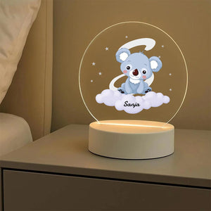 Personalizirani pokloni za bebe -  LED Lampa Koala s imenom