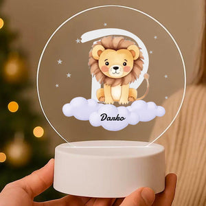 Personalizirani pokloni za bebe -  LED Lampa s Lavom i imenom