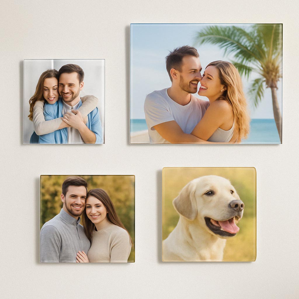 Vaša fotografija iza akrilnog stakla – Personalizirana slika za zid (lebdeći efekt)