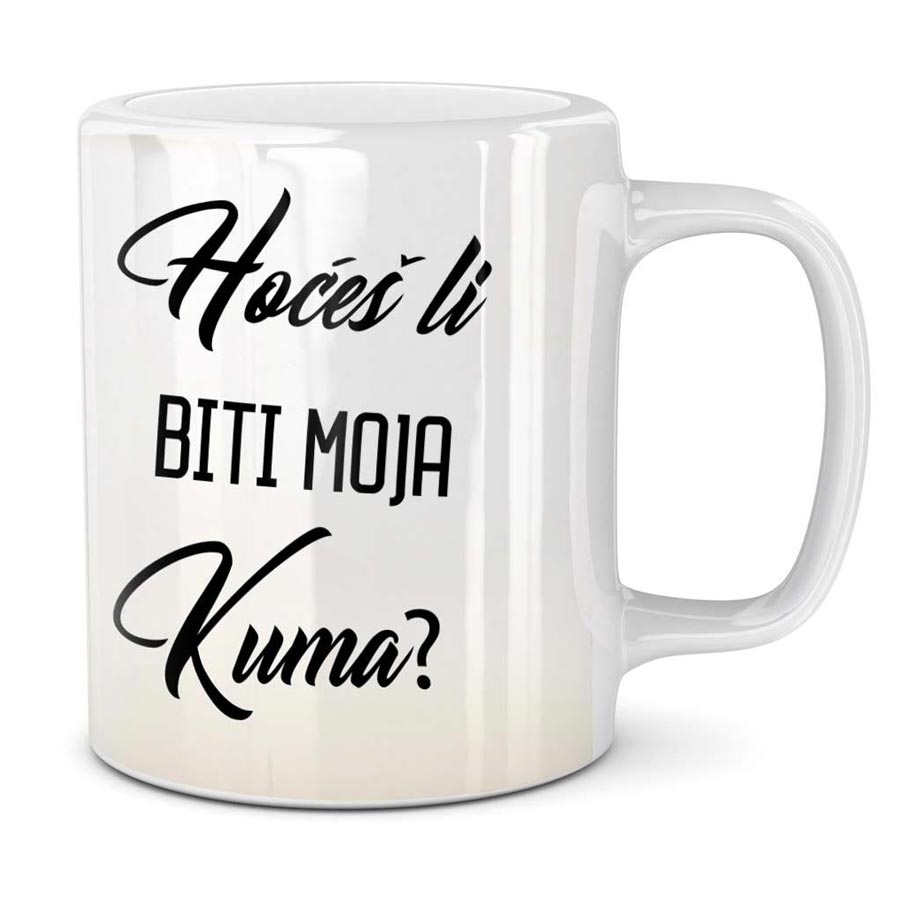Magična šalica "Hoćes li biti moja kuma" - Magic SA173