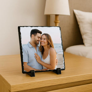 Slika na kamenu – Personalizirana uspomena s vašom fotografijom (15x15 cm)