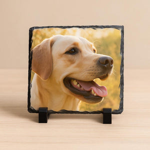 Slika na kamenu – Personalizirana uspomena s vašom fotografijom (15x15 cm)