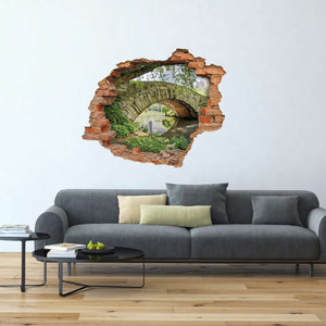 3D Art zidne naljepnice Bridge - 3D001