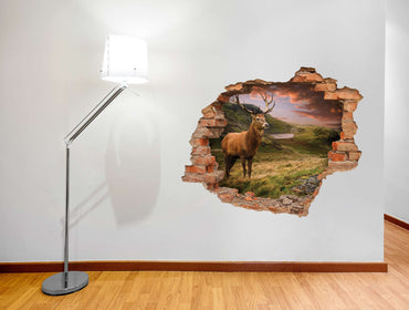 3D Art zidne naljepnice Deer - 3D034