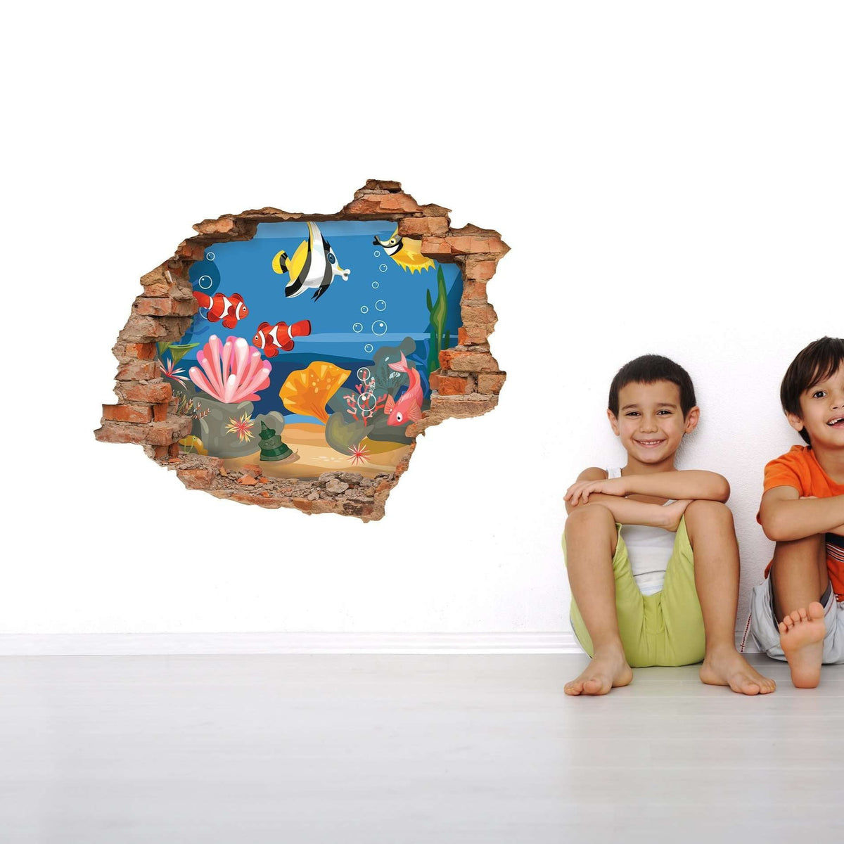 3D Art zidne naljepnice Fish - 3D057