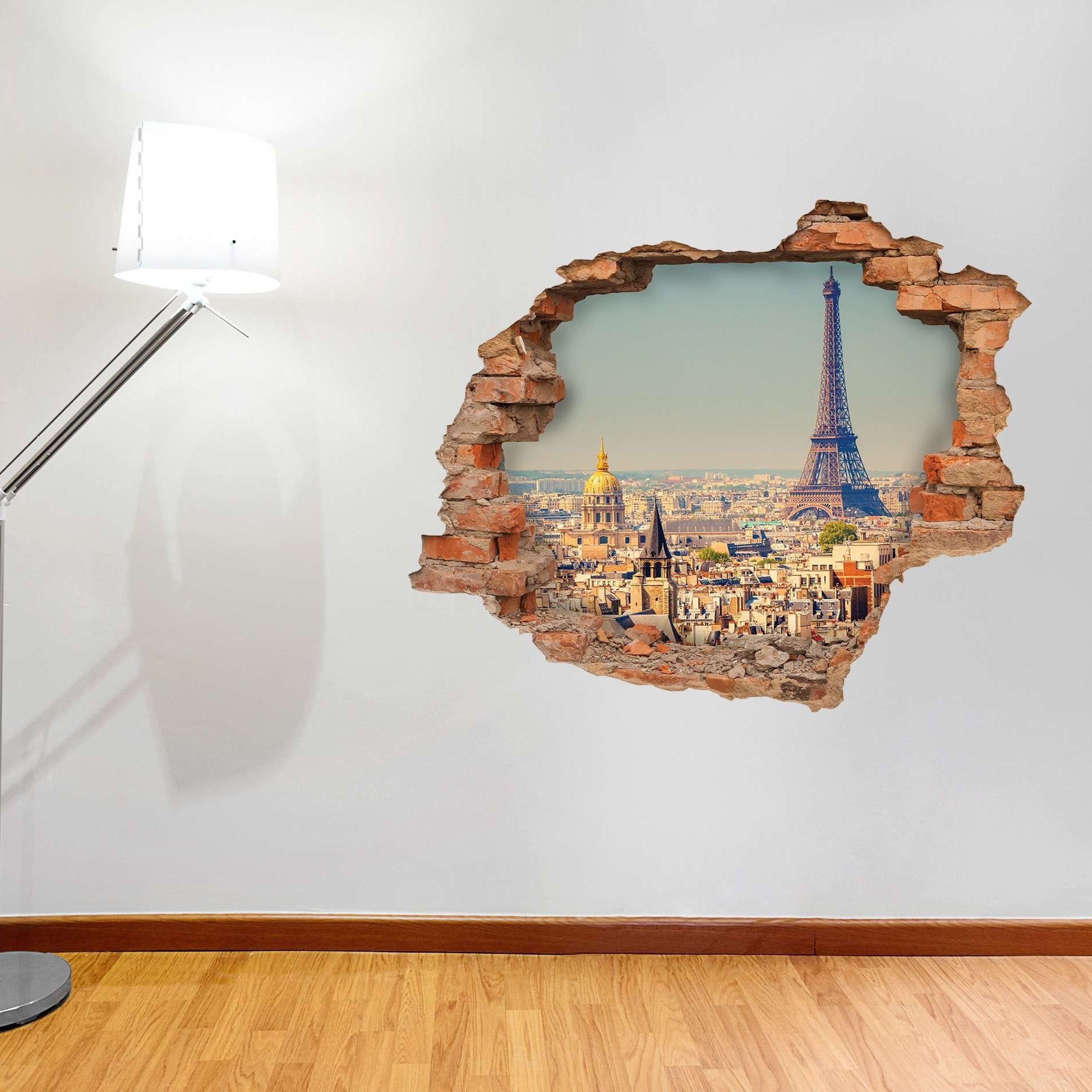 3D Art zidne naljepnice Paris - 3D013