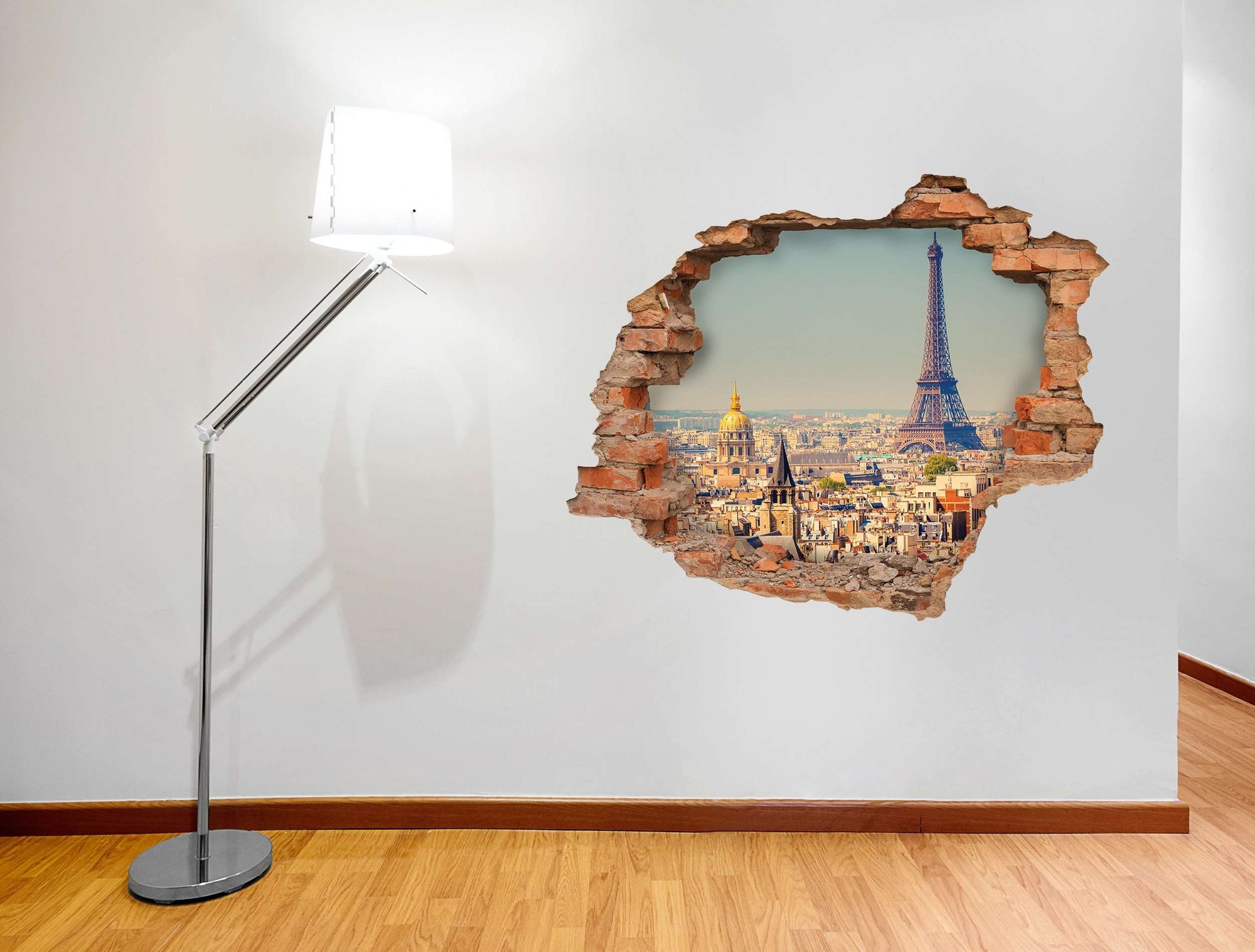 3D Art zidne naljepnice Paris - 3D013
