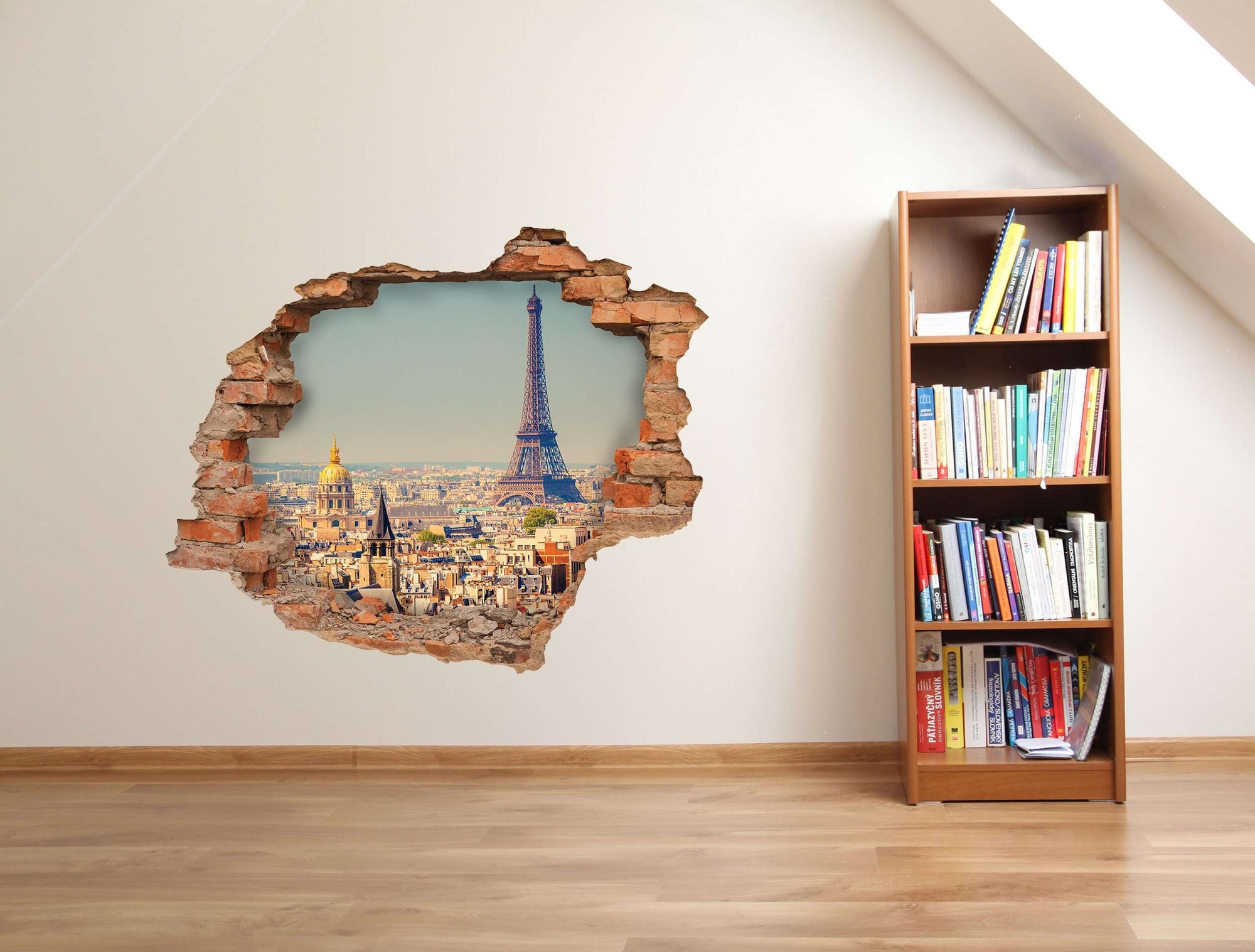 3D Art zidne naljepnice Paris - 3D013