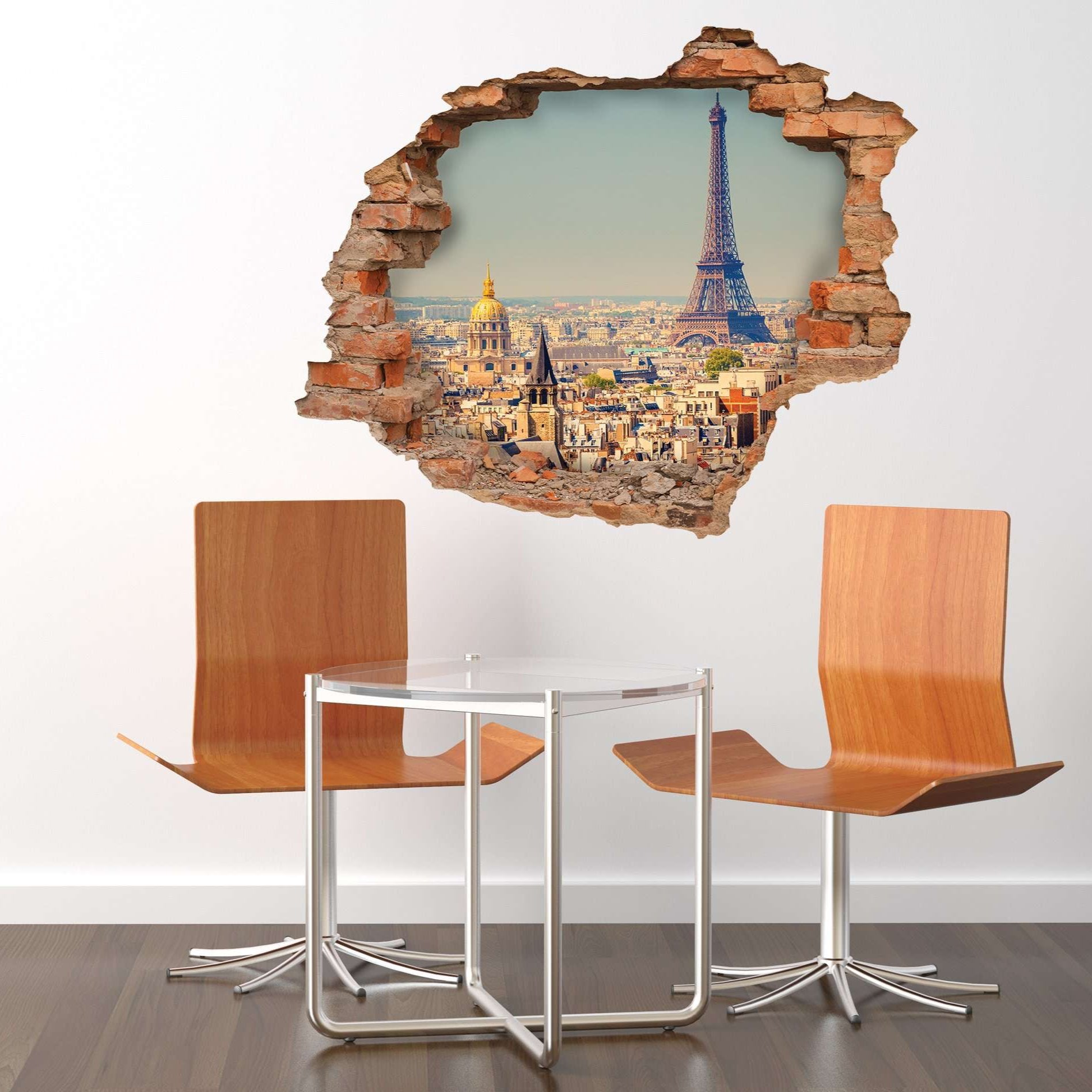 3D Art zidne naljepnice Paris - 3D013