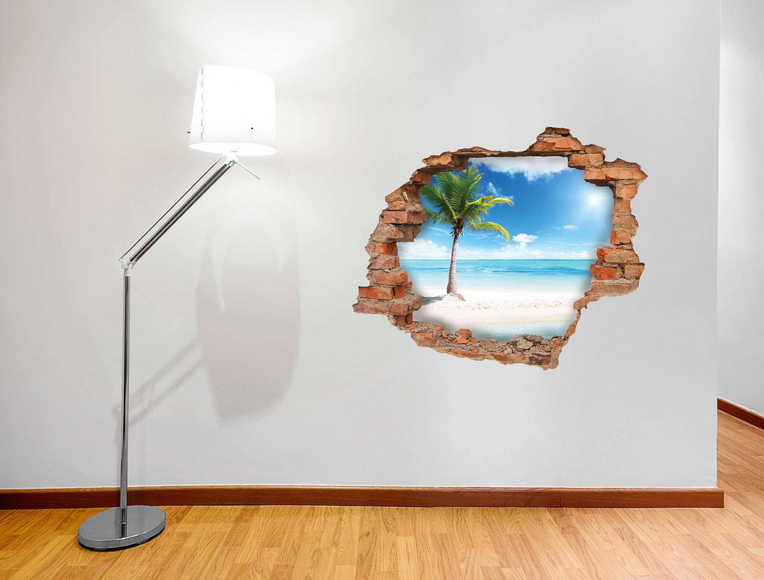 3D Art zidne naljepnice Sand Palm - 3D044