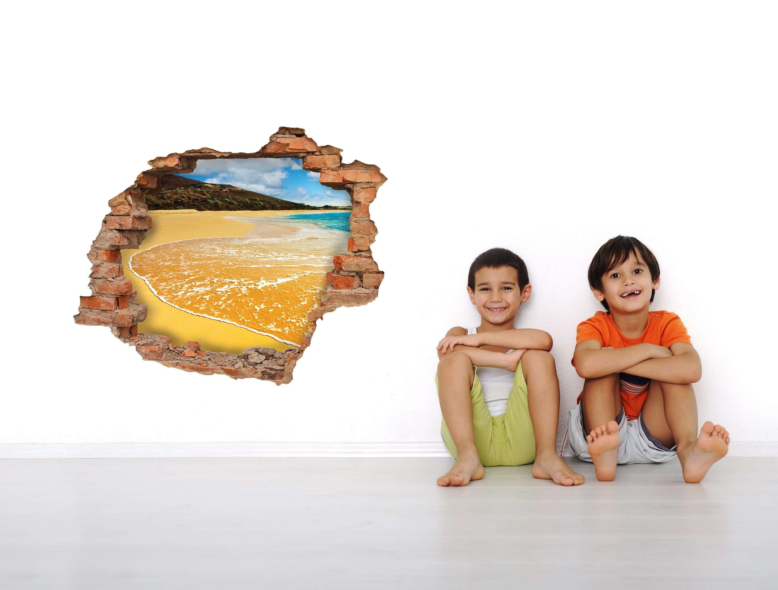 3D Art zidne naljepnice Sandy beach- 3D016