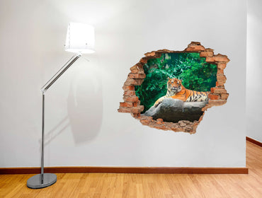 3D Art zidne naljepnice Tiger - 3D024