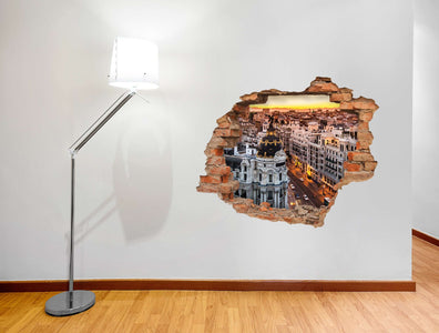 3D Art zidne naljepnice Town - 3D014