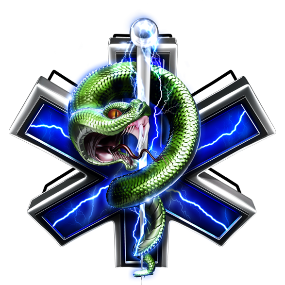 Značka EMS Serpent, naljepnica. AUR144