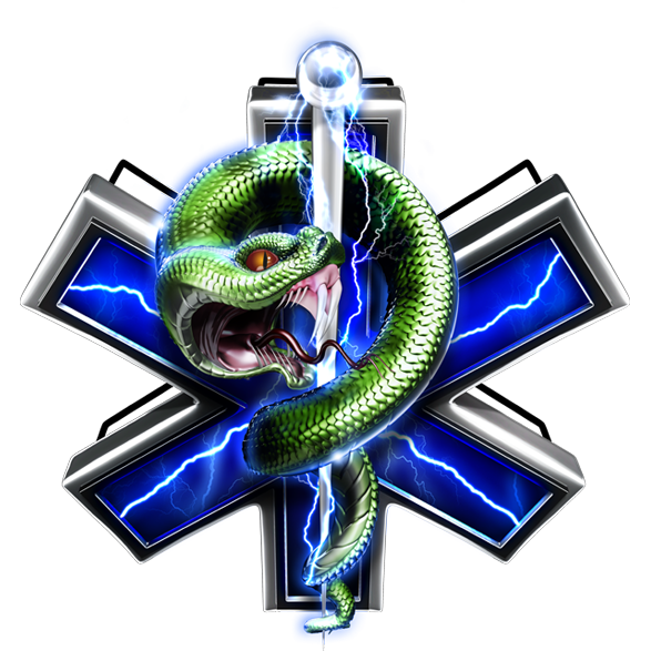 Distintivo EMS Serpent, adesivo. AU144