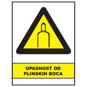 Opasnost od plinskih boca, znakovi opasnosti, ZP3048