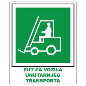 Put za vozila unutarnjeg transporta, Opće informacije, OP4137