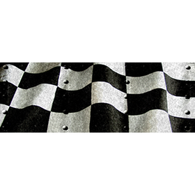 Naljepnice Racing Flag 1 za auto, motor, skuter. Vodootporne.  AUR256