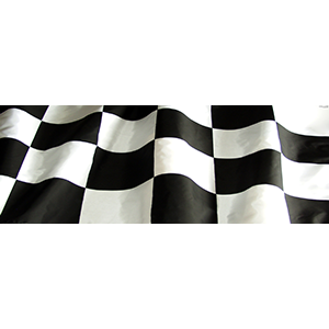 Naljepnice Racing Flag  za auto, motor, skuter. Vodootporne.  AUR254