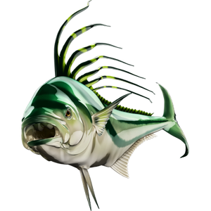 Roosterfish naljepnice, samoljepljive - AUR091
