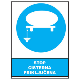 Stop cisterna prikljucena, znakovi obveze, ZO1041