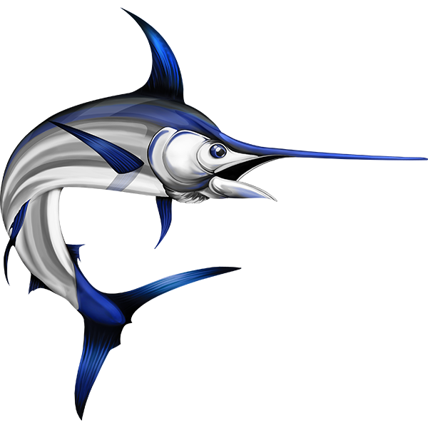 Swordfish naljepnice, samoljepljive - AUR106