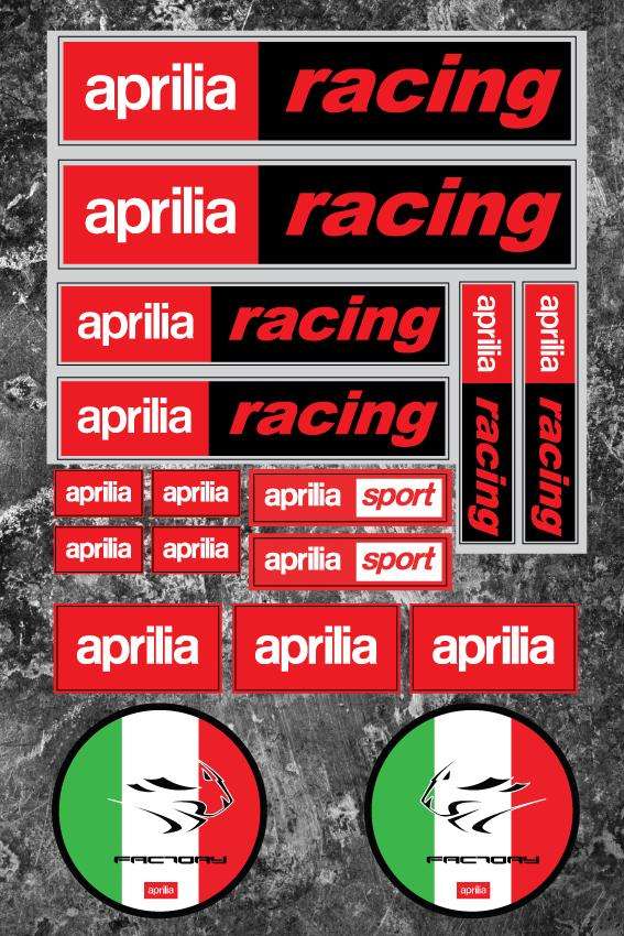 Aprilia Racing  naljepnice za motore