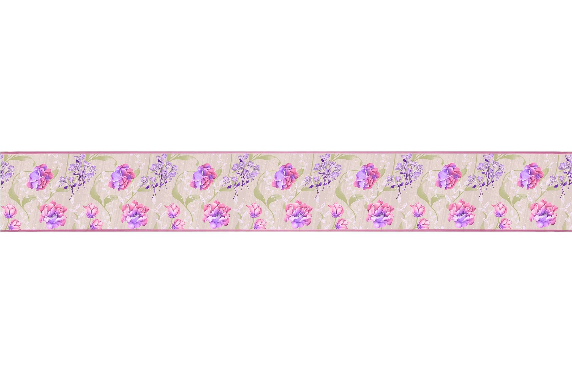 Bordure za zidove  Color Flower BR004