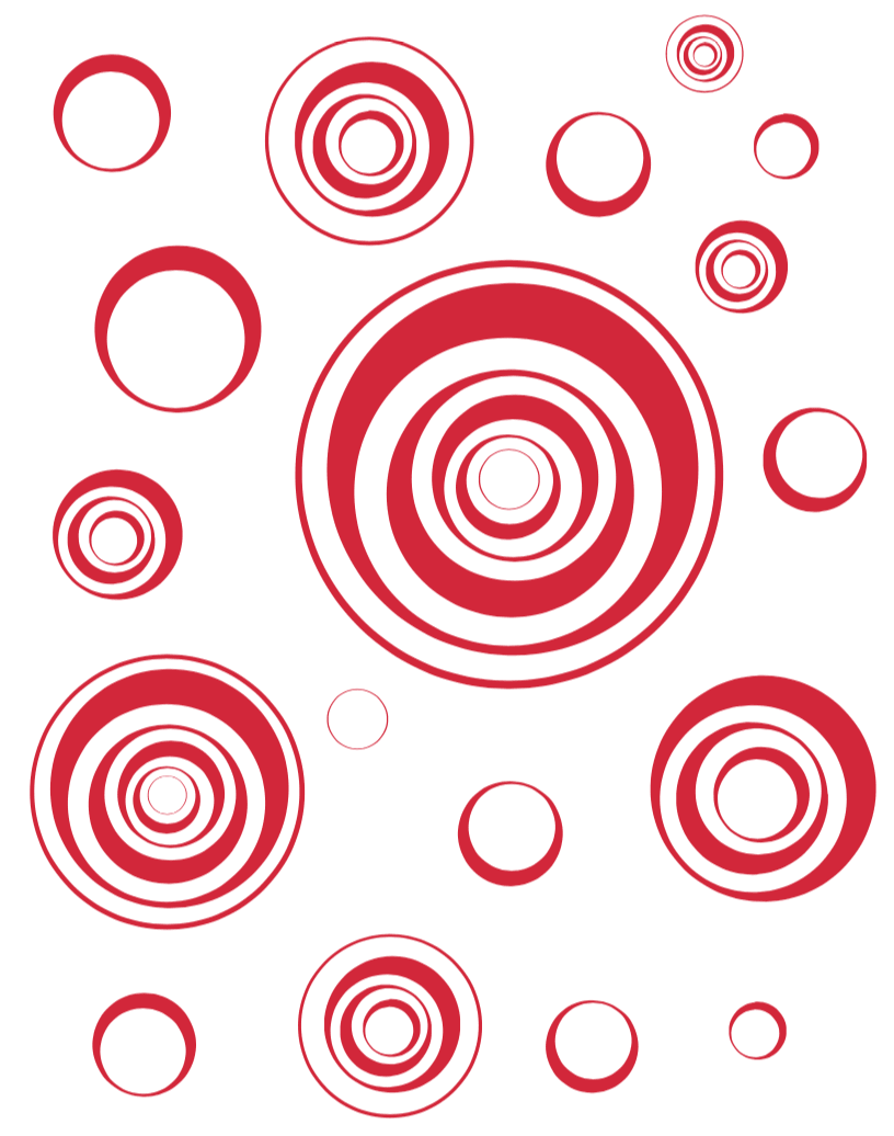 Circles - Dekoracije za prozore WL043