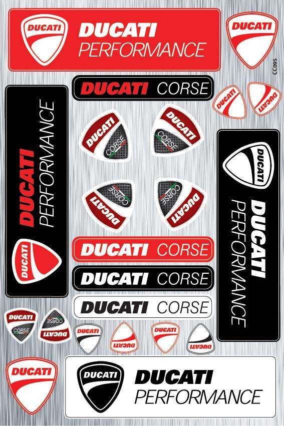 Ducati Corse  naljepnice za motore