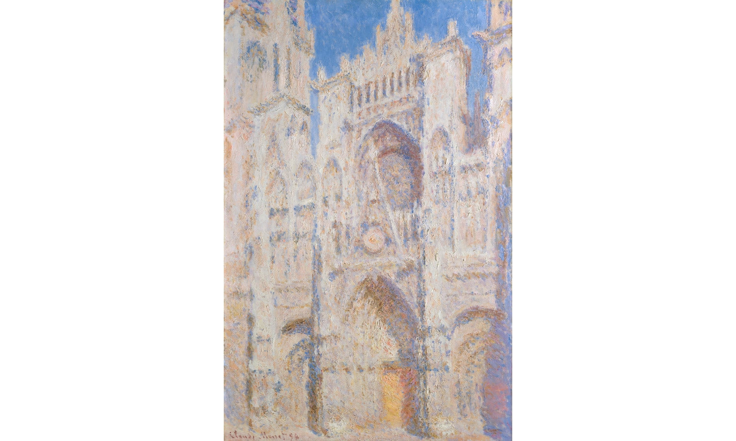The Cour d'Albane (1892) by Claude Monet, poster PS173