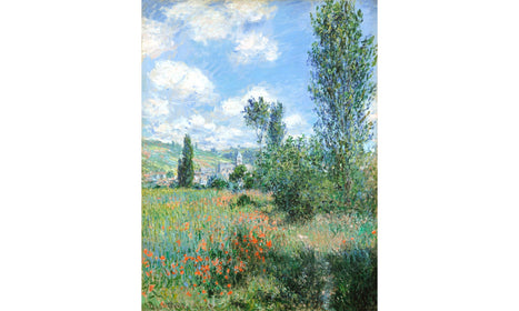 View of Vétheuil (1880) by Claude Monet, poster  PS156