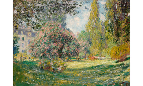 The Parc Monceau (1876) Claude Monet, poster  PS154