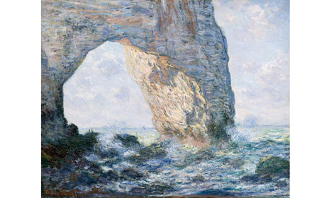 The Manneporte (Étretat) (1883) by Claude Monet, poster  PS150