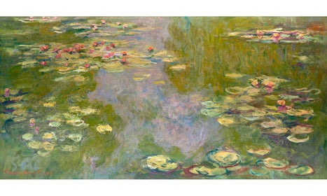 Water Lilies (1919) by Claude Monet, poster  PS135