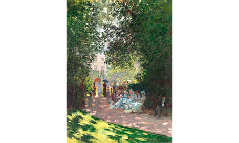 The Parc Monceau (1878) by Claude Monet, poster PS166