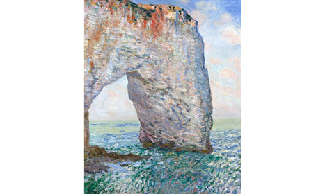 The Manneporte near Étretat (1886) by Claude Monet, poster  PS139