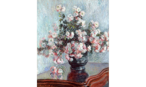 Chrysanthemums (1882) by Claude Monet, poster PS216
