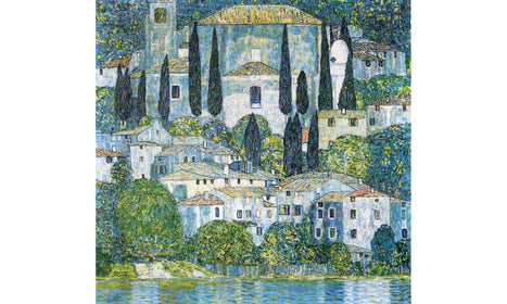 Gustav Klimt's Kirche in Cassone (1913), poster PS296