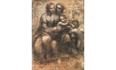 Leonardo da Vinci's The Leonardo Cartoon (1499–1500), poster PS228