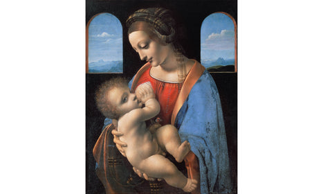 Leonardo da Vinci's Madonna Litta (mid 1490s), poster PS224