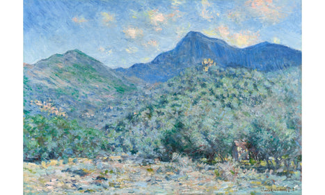 Claude Monet's Valle Buona, Near Bordighera (1884), poster  PS148
