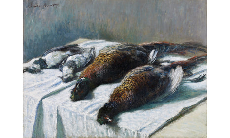 Claude Monet's Still Life with Pheasants and Plovers (1879), poster PS174
