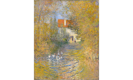 Claude Monet's The Geese (1874) , poster  PS141