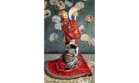 Claude Monet's Camille Monet In Japanese Costume (1876), poster PS179