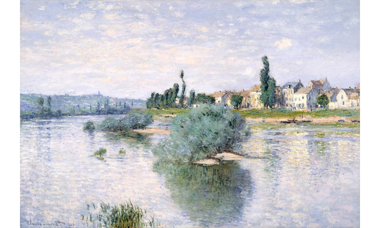 Claude Monet's The Seine at Lavacourt (1880), poster PS185
